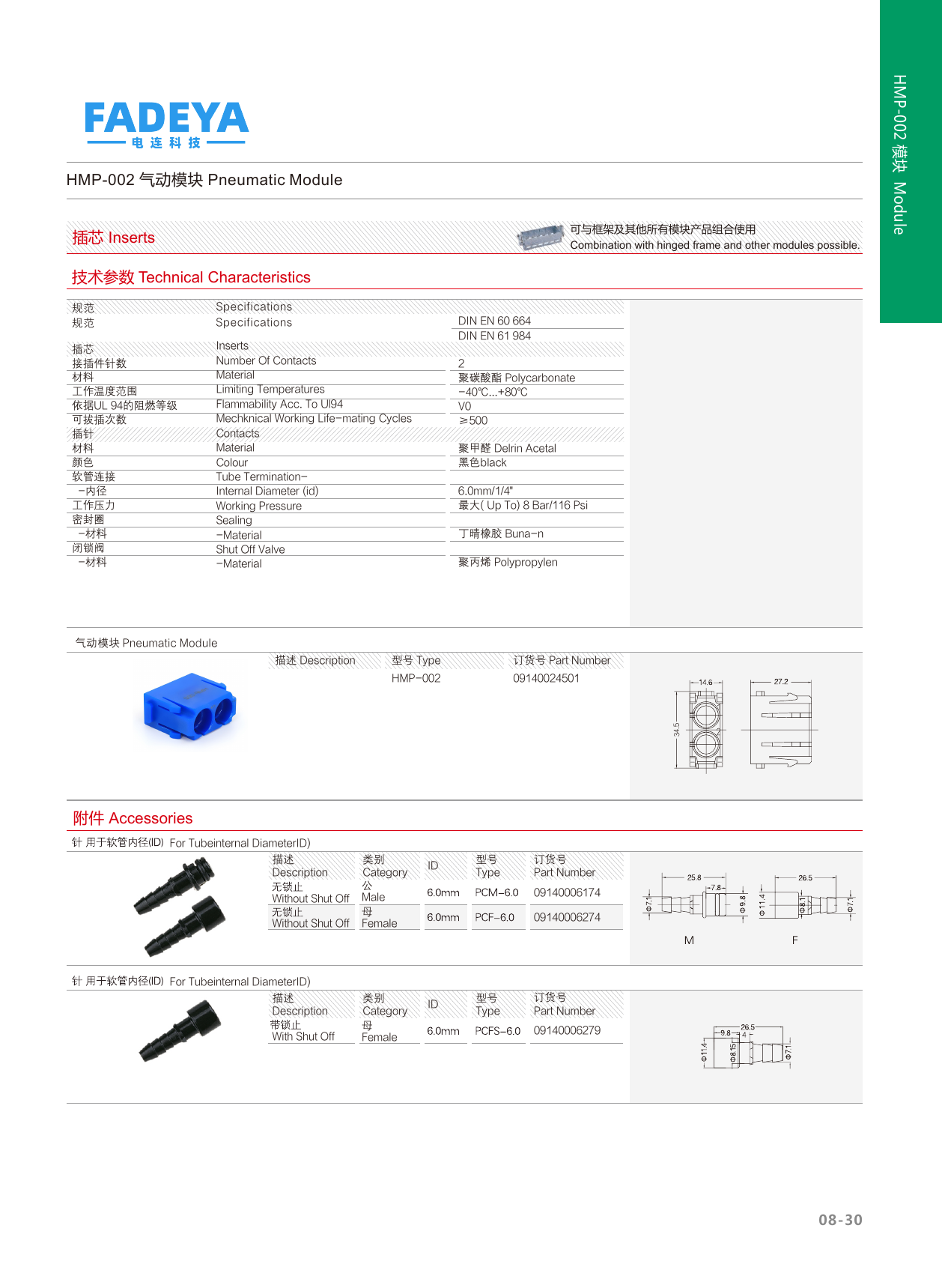 HMP-002 Pneumatic Module (2-way)