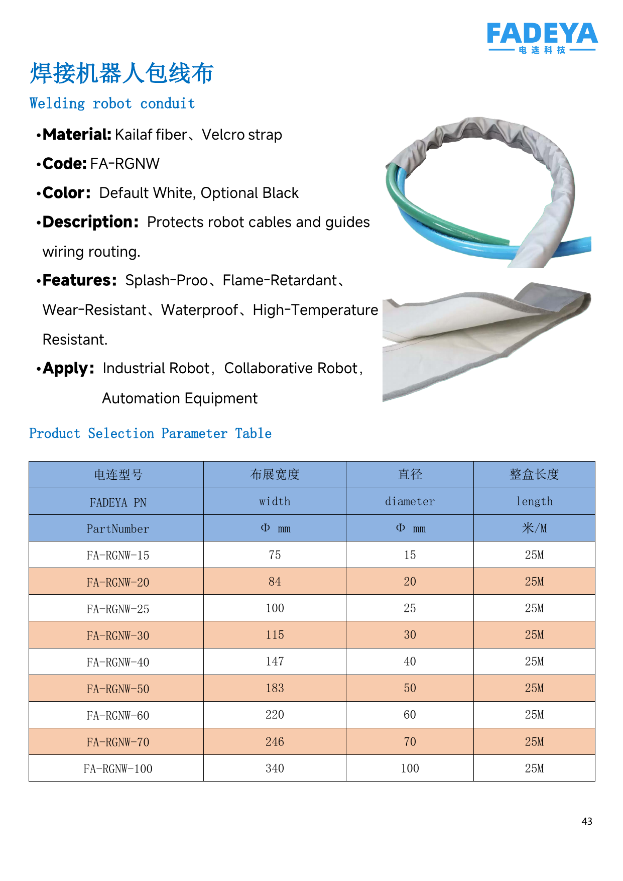 Welding Robot Wrapping Conduit