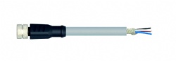M8 Female Straight Shield
