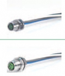 M8 Flange Back Mounting Female OneEnd