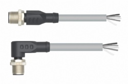 M12 Male Single End