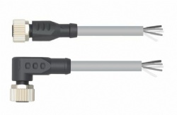 M12 Female Single End