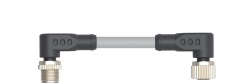 M12 Male To M12 Female Angle Double end