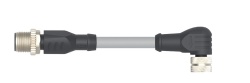 M12 Male Straight To M8 Female Angle Double end
