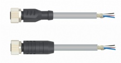 M12 Female Straight Shield