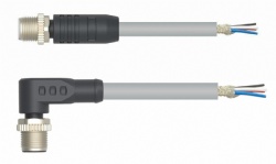M12 Male Shield 12Pins