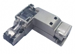RJ45 4Pins Male Angle