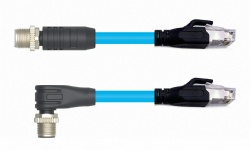 M12 Male to RJ45 Shield CAT5