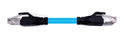 RJ45 4Pins Double End Shield CAT5