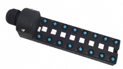 M8 Wide Type 16Port PCB Port Wiring (Terminal Box)