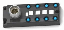 M8 Wide Type 8Port M23 Plug Connection Single Channel