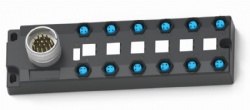 M8 Wide Type 12Port M23 Plug Connection Single Channel