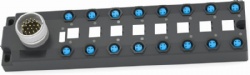 M8 Wide Type 16Port M23 Plug Connection Single Channel
