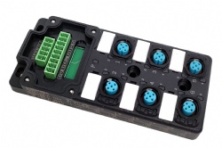 M12 6Port PCB Port Wiring