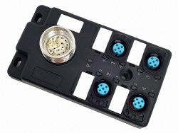 M12 4Port M23 Plug Connection Double Channel
