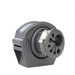 Ball front end hose bracket