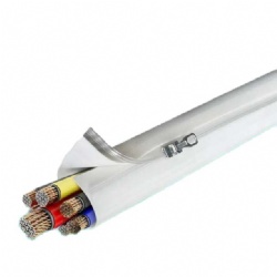 Dust free zipper wrapping tube
