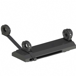 Rail spring telescopic box