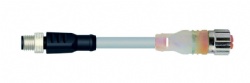 M8 Male Straight-M12 Female Straight Led