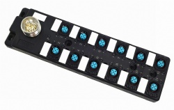 M12 12Port M23 Plug Connection Double Channel